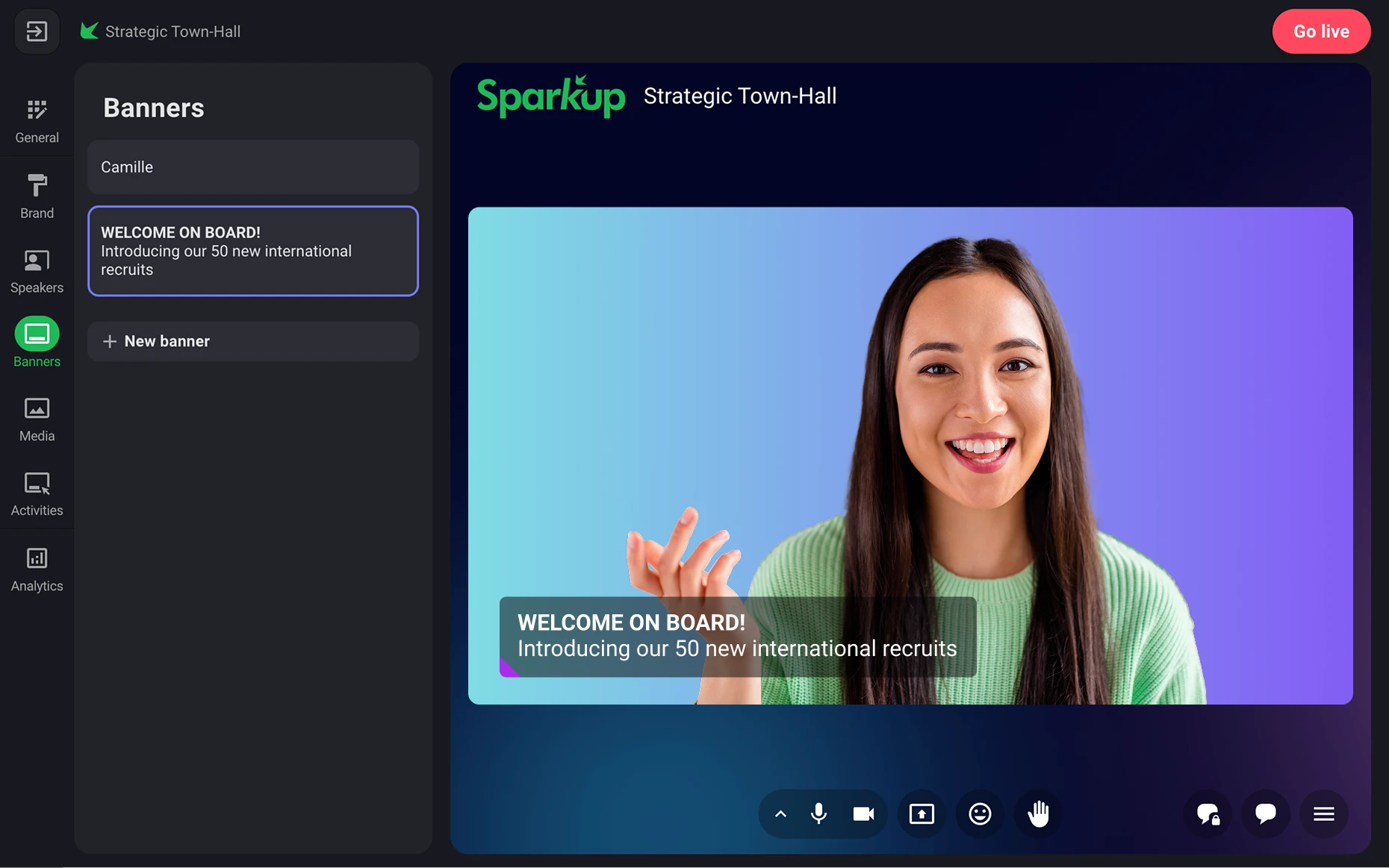 Sparkup banner