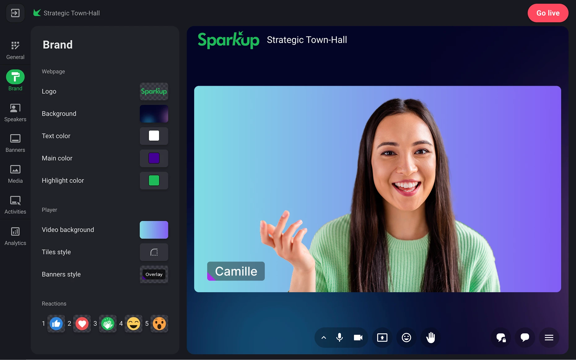 Sparkup branding